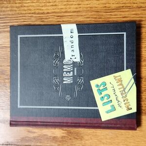 Memo-random memoir list book